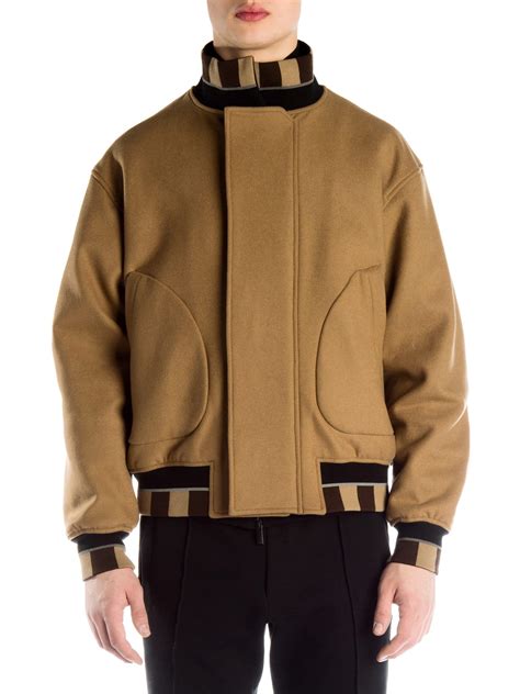 fendi wool jacket|fendi jacket price.